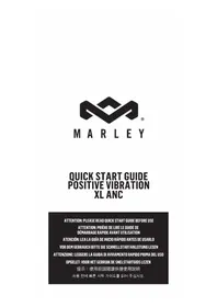 Notice HOUSE OF MARLEY POSITIVE VIBRATION XL ANC Ecouteur