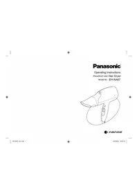 Notice PANASONIC EHNA67 Uscător de păr