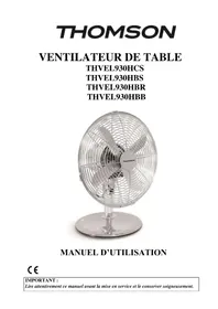 Notice THOMSON THVEL930HCS Climatisation
