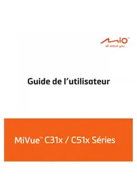 Notice MIO MIVUE C31X Dashcam