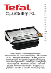 Notice TEFAL OPTIGRILL XL YY4398 планча