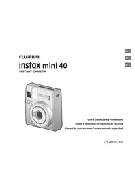Notice FUJIFILM INSTAX MINI 40 Appareil photo