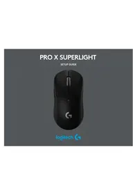Notice LOGITECH G PRO X SUPERLIGHT Souris