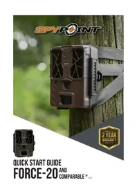 Notice Spypoint FORCE20 Appareil photo