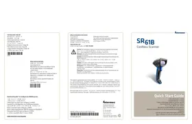Notice Intermec SR61B Lecteur de code barre