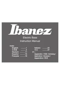 Notice IBANEZ BTB1405E 吉他
