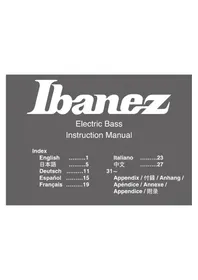 Notice IBANEZ SR370 吉他