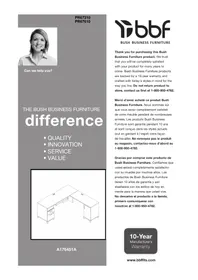 Notice BUSH ACHIEVE PR67610K Bureau