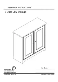 Notice BUSH CABOT WC3189603 Armoire