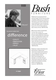 Notice BUSH FAIRVIEW WC5398103 Bureau