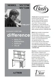 Notice BUSH SALINAS MY7220803 Bureau