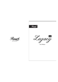 Notice Rosewill LEGACY U3 Unite Centrale