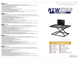 Notice Newstar NSWS050 Bureau