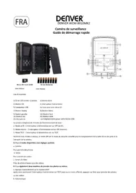 Notice DENVER WCM8010MK2 Appareil photo