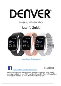 Notice DENVER SW163 Smartwatch