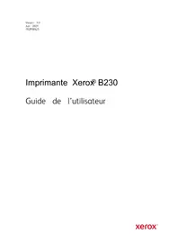 Notice XEROX B230V Imprimante