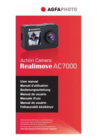 Notice AGFA REALIMOVE AC7000 Camcorder
