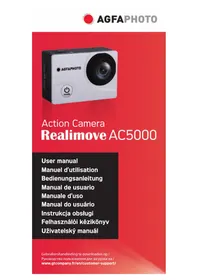 Notice AGFA REALIMOVE AC5000 Camcorder