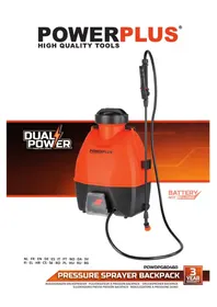 Notice PowerPlus POWDPG80460 Limpiador de alta presion