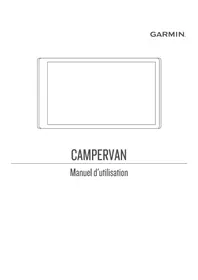 Notice GARMIN CAMPERVAN Gps