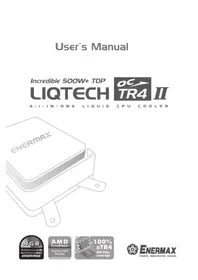 Notice ENERMAX LIQTECH TR4 II 360 ELCLTTRTO360 Ventilateur