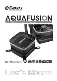 Notice ENERMAX AQUAFUSION 120 ELCAQF120SQA Ventilateur