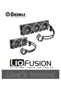 Notice ENERMAX LIQFUSION 360 ELCLF360 Ventilateur