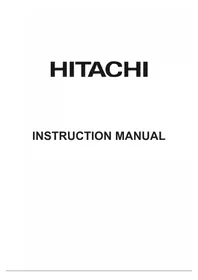 Notice HITACHI 55HAL7250 Téléviseur