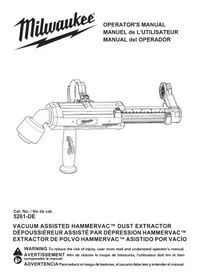 Notice MILWAUKEE 5261DE Aspirateur industriel