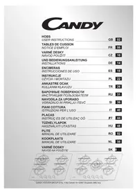 Notice CANDY CDIV6GBFE4WB Ocak