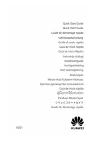 Notice HUAWEI WIRELESS MOUSE GT AD21 Mouse