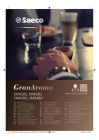 Notice PHILIPS SAECO GRANAROMA SM6585 кофе жасоочу