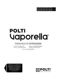 Notice POLTI VAPORELLA QUICK & COMFORT QC110 Fer à repasser