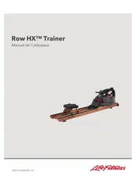Notice Life Fitness ROW HX Rameur
