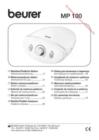 Notice BEURER MP 100 Aparelho de manicure/pedicura