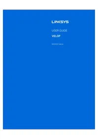 Notice LINKSYS VELOP MX4200 Ruuter