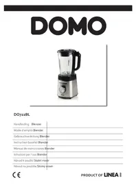 Notice DOMO DO722BL Blender