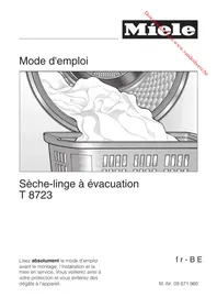 MIELE T 8723 LW - Sèche-linge