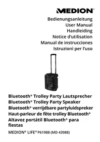 Notice MEDION LIFE P61988 (MD 43988) Système de sonorisation