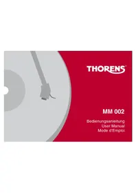 Notice THORENS MM 002 Recepteur