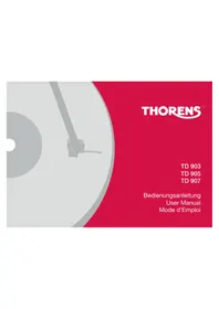 Notice THORENS TD 905 Platine_disque