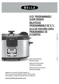 Notice BELLA BLA13722 Casserole