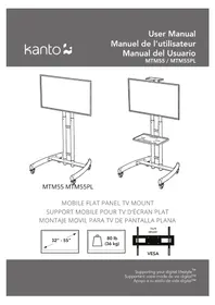 Notice Kanto MTM55 Support TV mobile