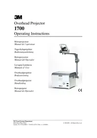 Notice 3M 1780 Projecteur
