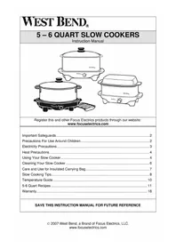 WestBend Versatility 84866 - Saucepan