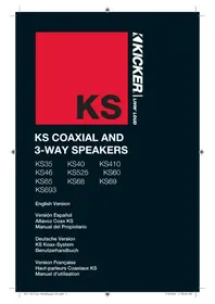 KICKER KS40 - Speaker
