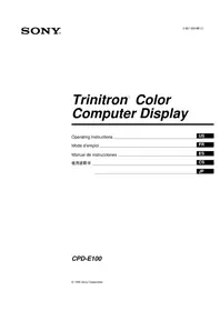 CPDE100 SONY