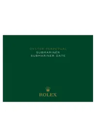 Notice Rolex SUBMARINER DATE Montre
