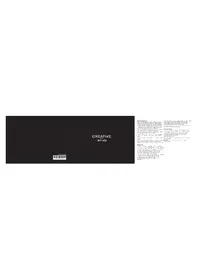 Notice CREATIVE WP450 Casque