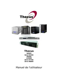 Notice Thecus N8800 Serveur